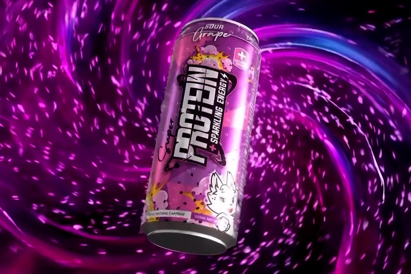 Nexus Sour Grape Super Protein Sparkling Energy