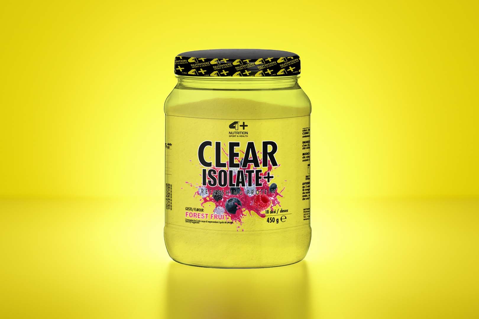 4 Plus Nutrition More Flavors Of Clear Isolate