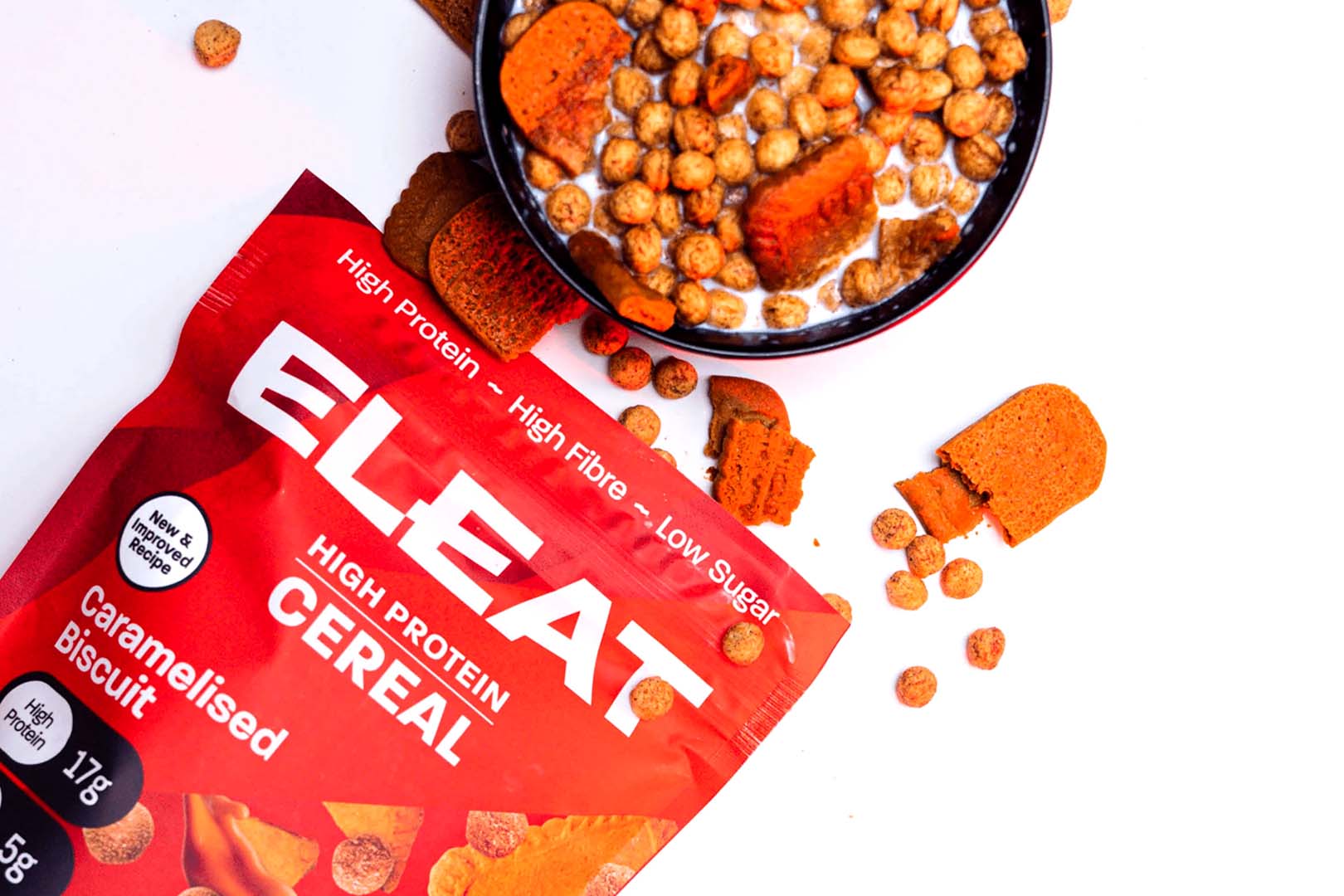 Eleat Caramelized Biscuit Protein Cereal