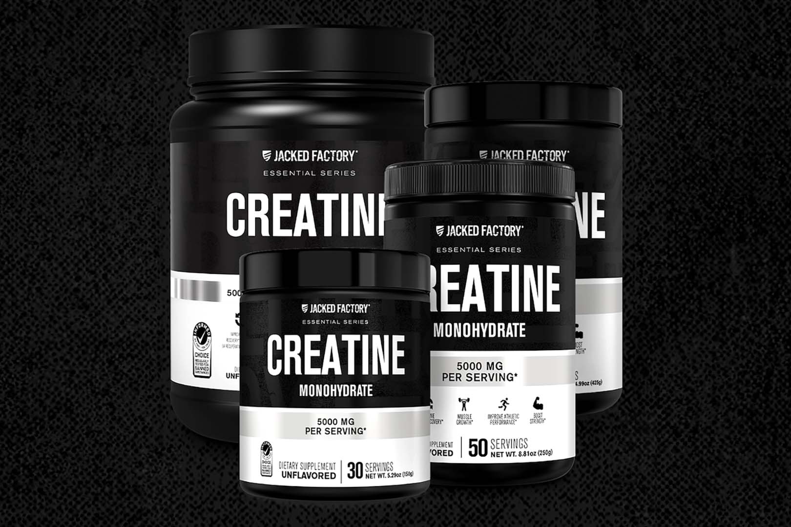 Jacked Factory Informed Choice Creatine