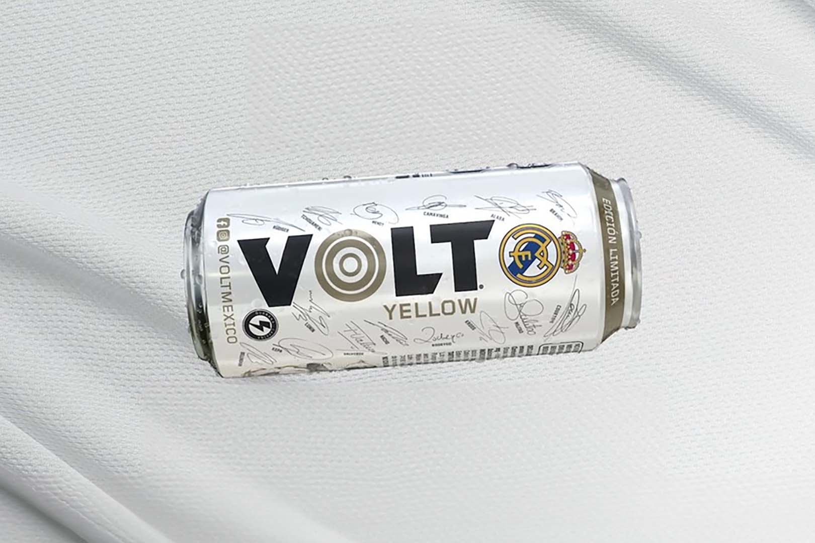 Real Madrid Edition Yellow Volt Energy Drink