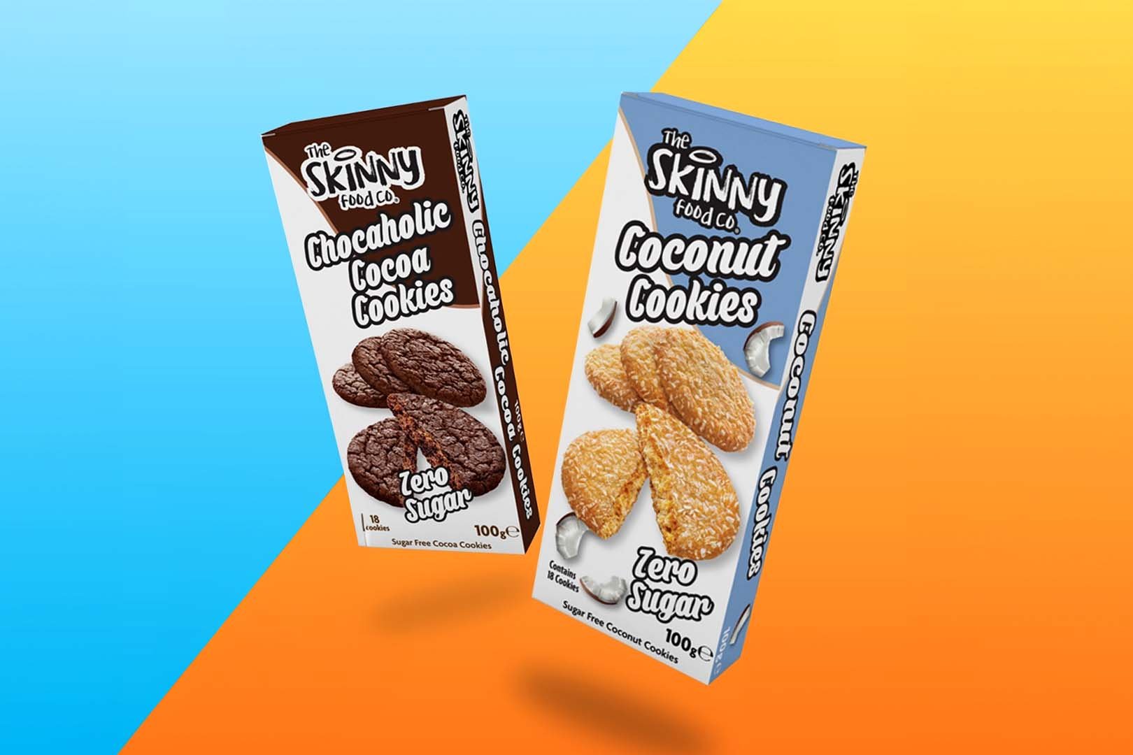 The Skinny Food Co Coconut And Cocoa Cookies