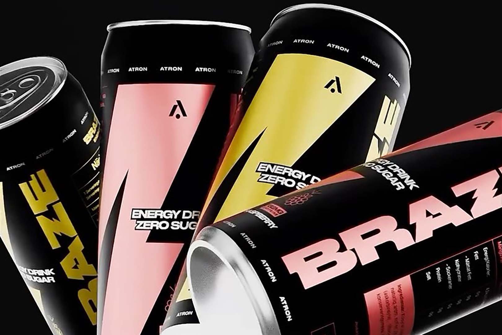 Atron Raspberry And Pineapple Braze Energy Drink