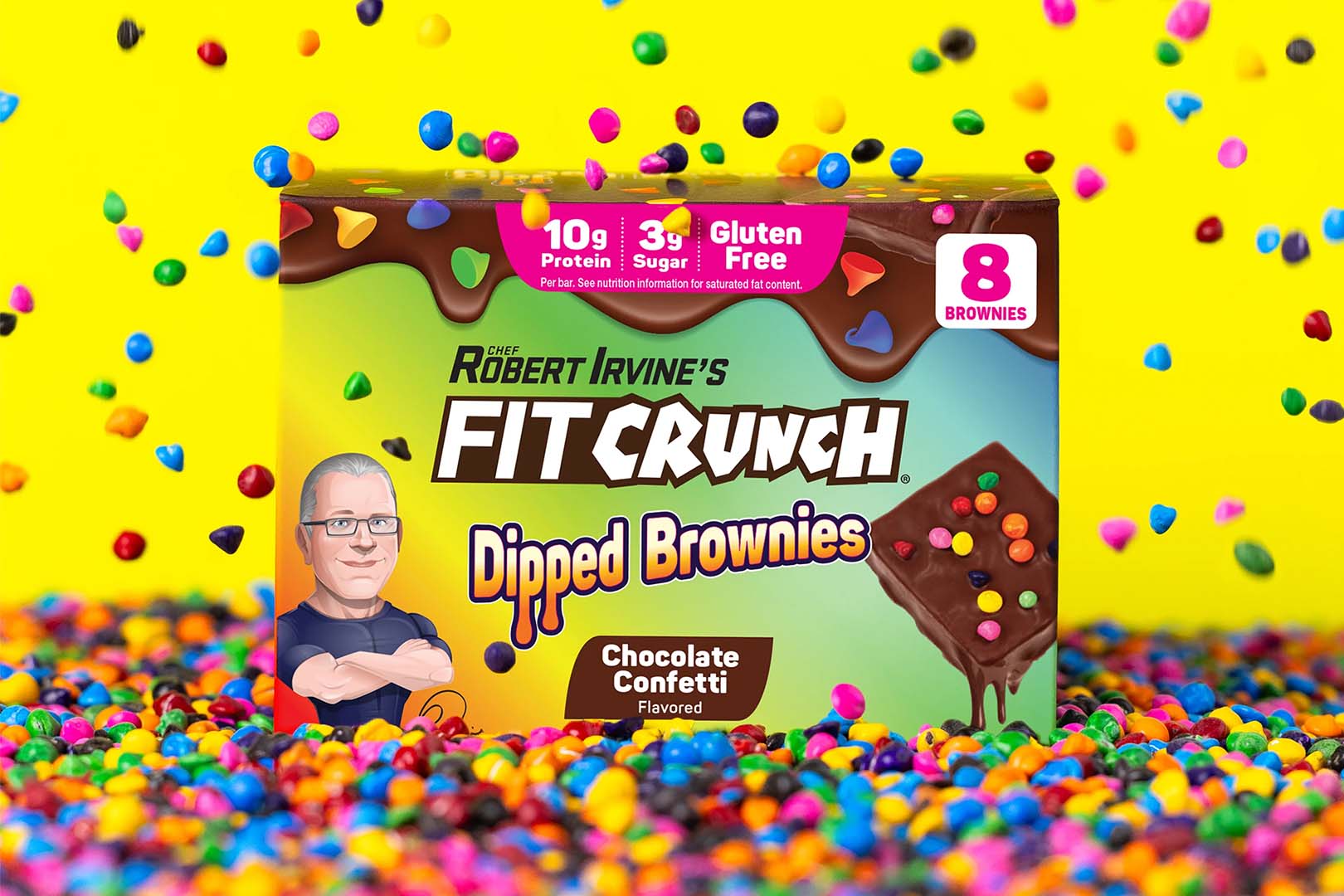Fitcrunch Dipped Brownie