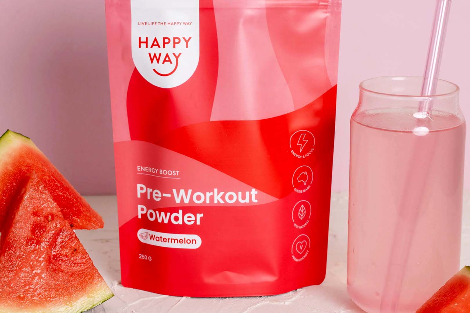 Happy Way Pre Workout Powder