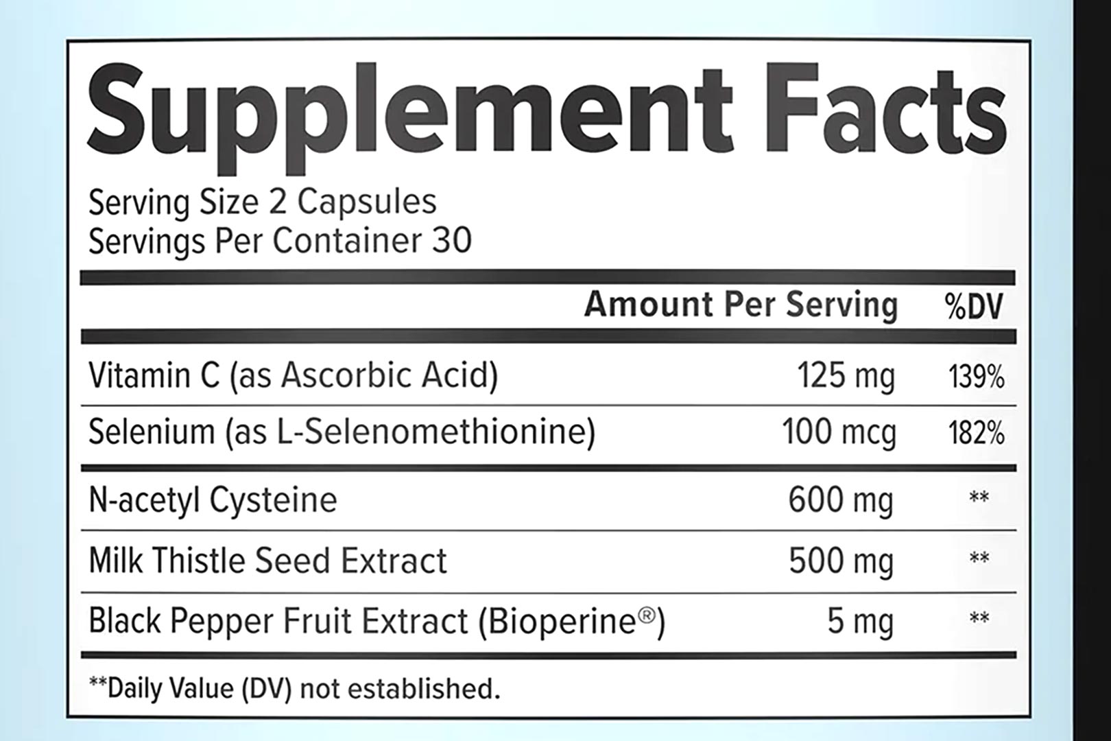 Innosupps Livxcel Label