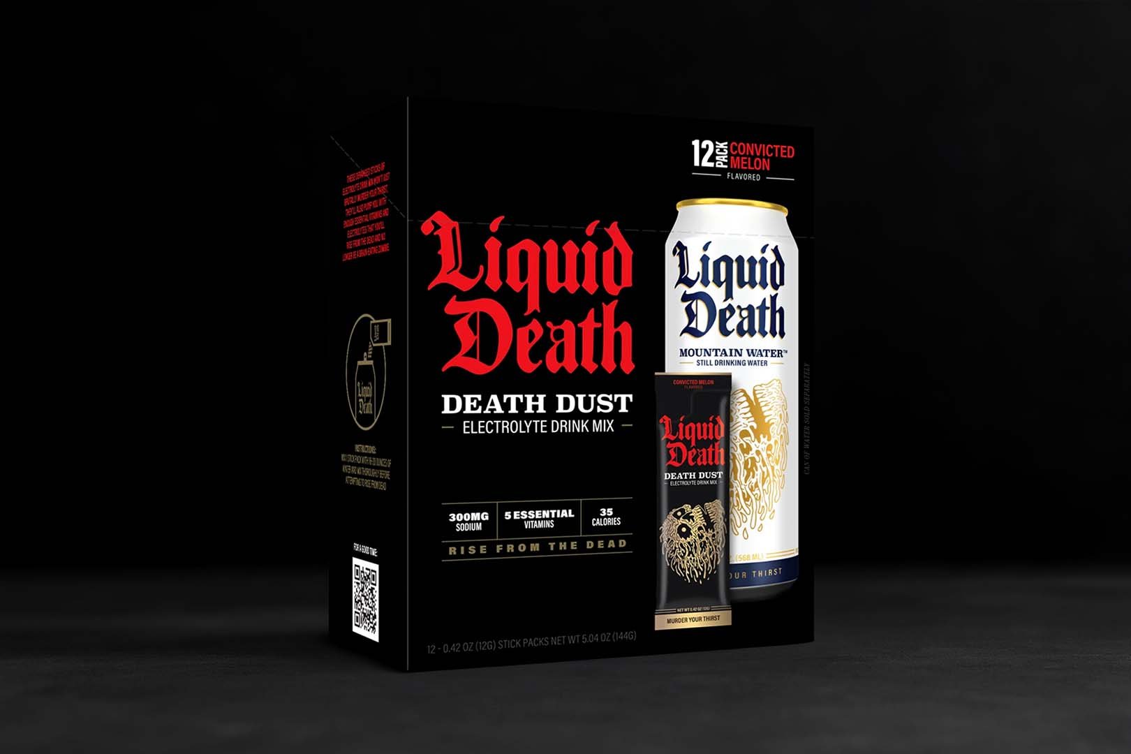 Liquid Death Dials Up Death Dust