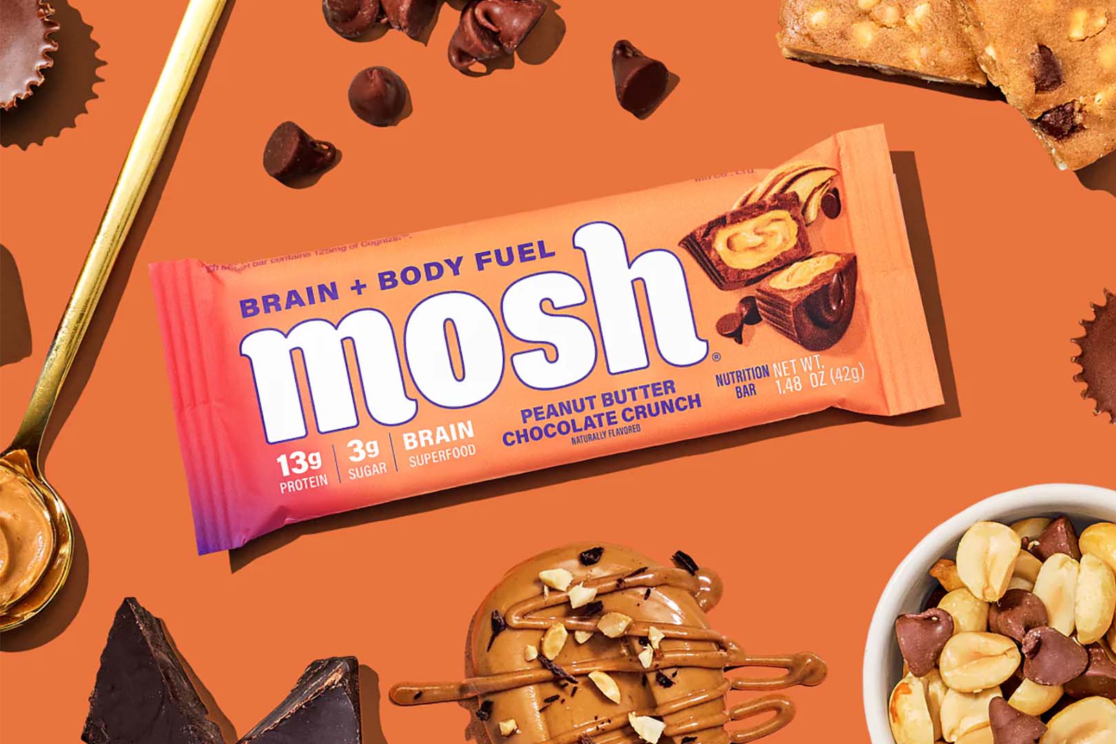 Mosh Protein Bar With Cognizin
