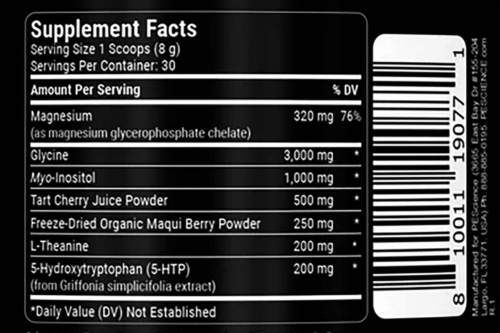 Pescience Haze Label