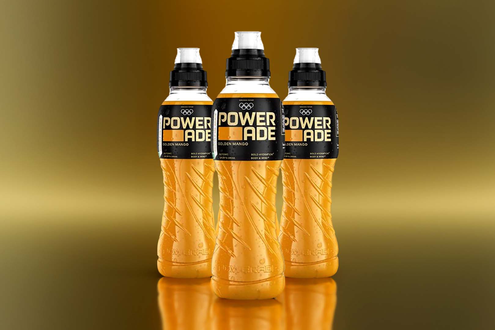 Powerade Europe Rebrand And Golden Mango