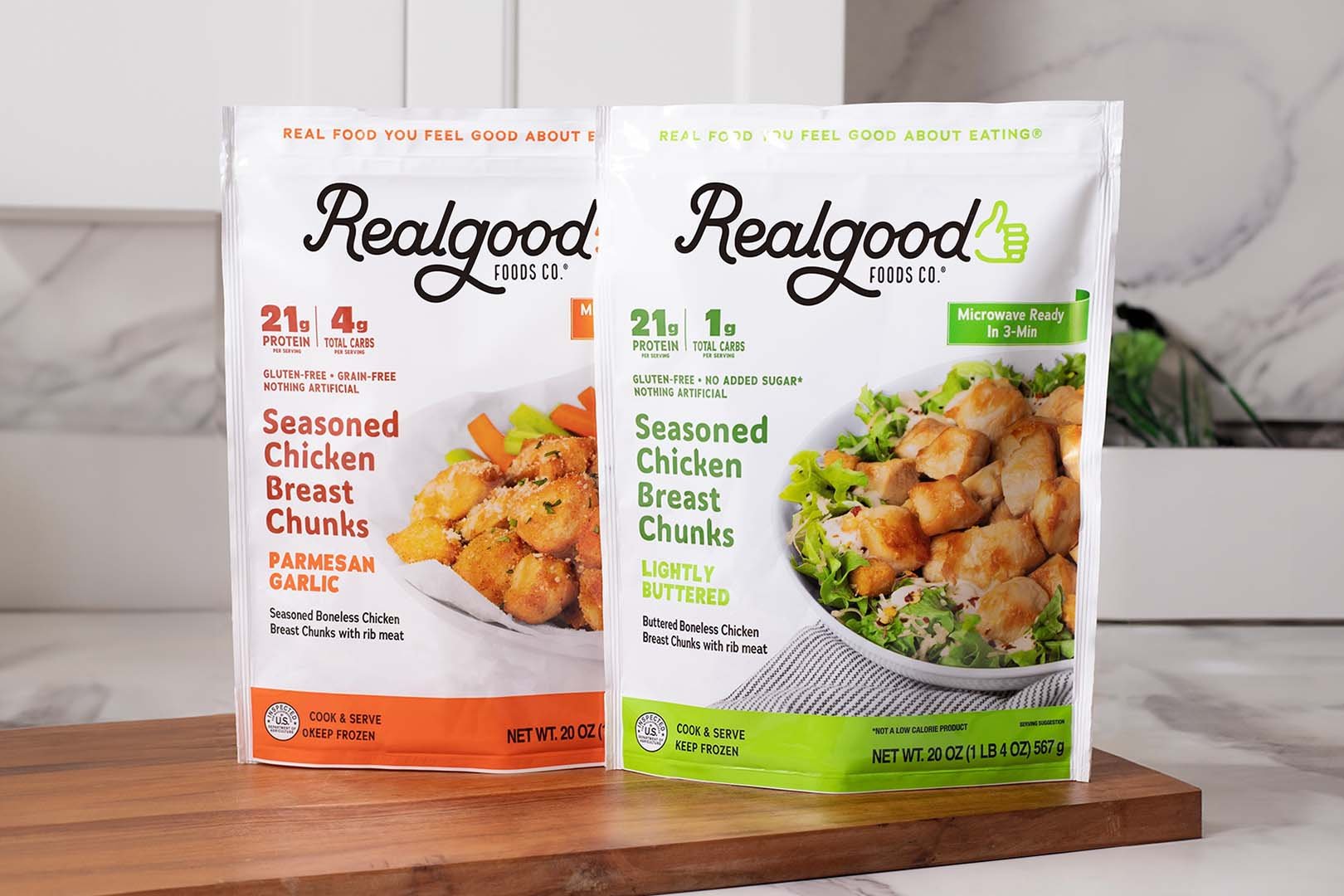 Real Good Foods Seasoned Chicken Chunks