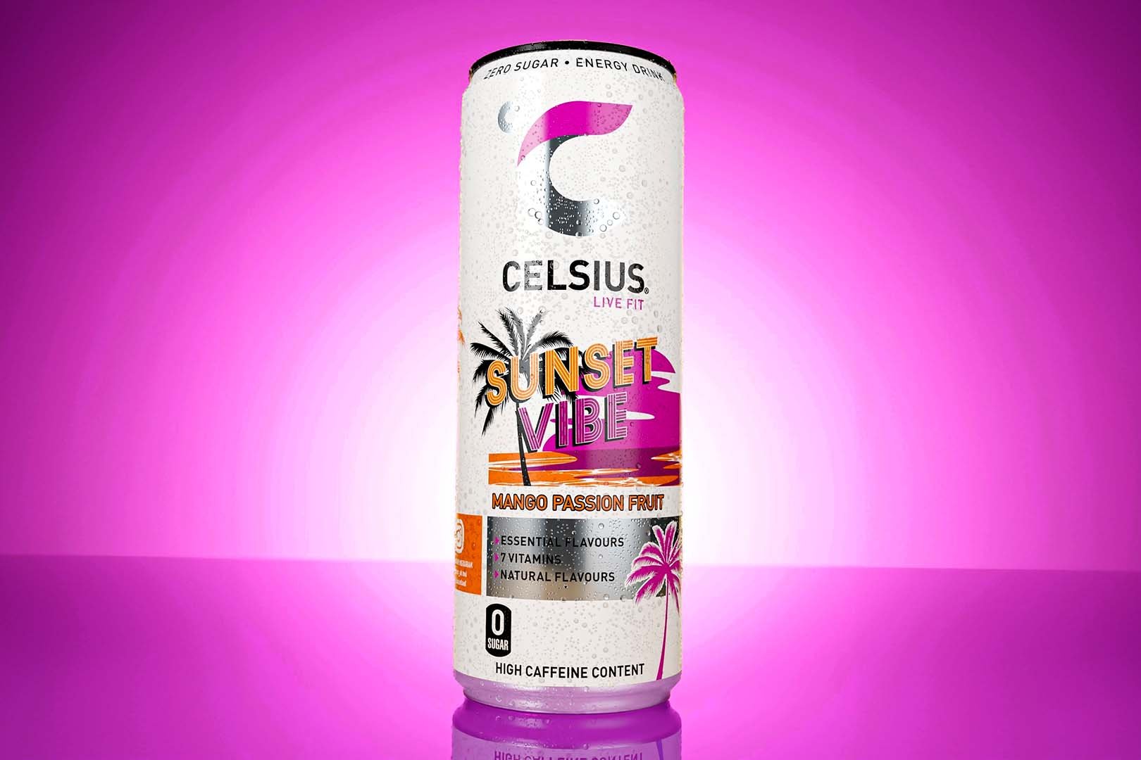 Sunset Vibe Celsius Energy Drink