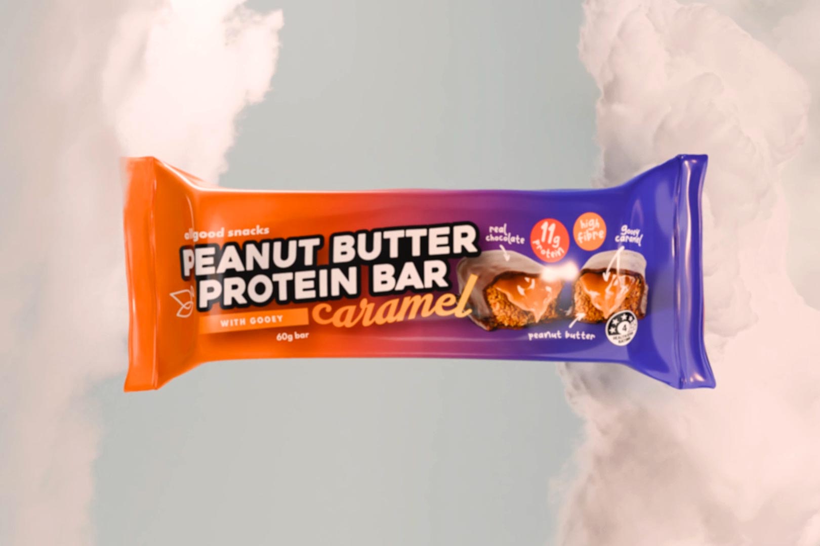 AllGood Nutrition's mouthwatering Peanut Butter Protein Bar