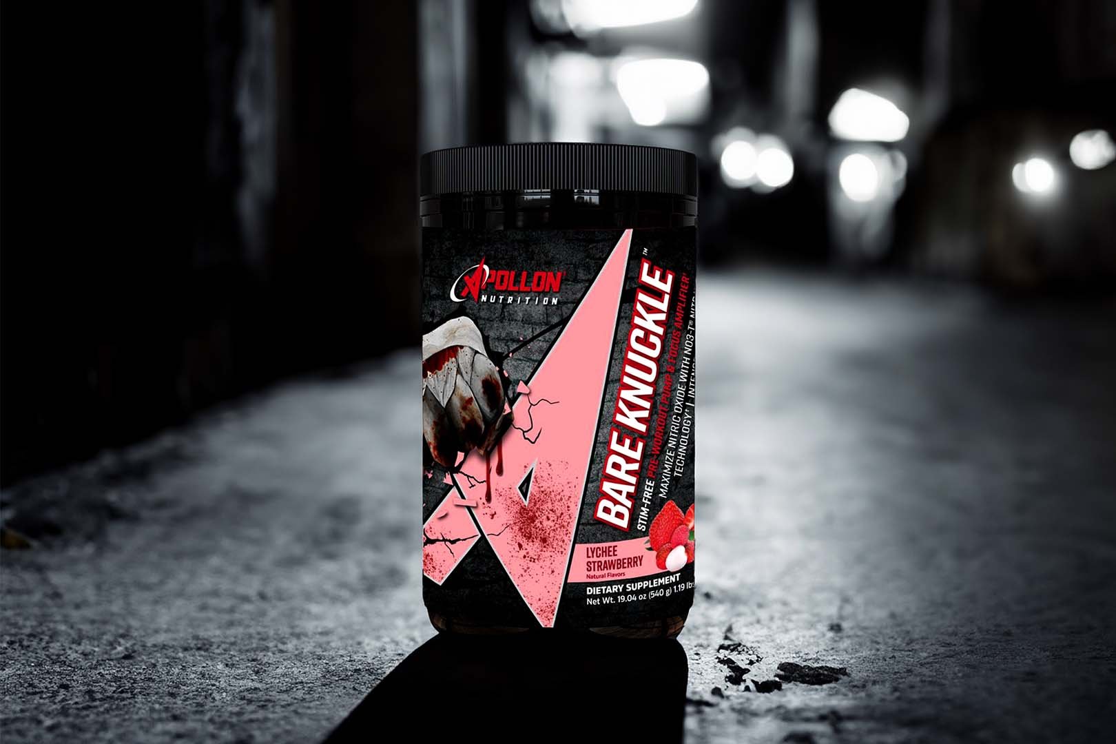 Apollon Nutrition Lychee Strawberry Bare Knuckle