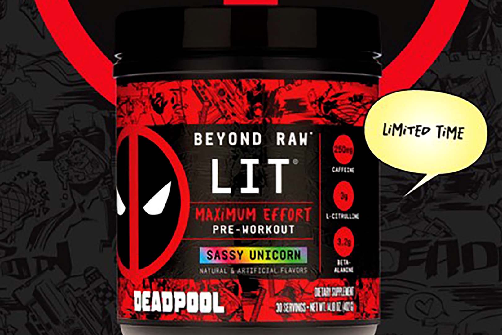Beyond Raw drops a Deadpool flavor collaboration just in time for Deadpool & Wolverine
