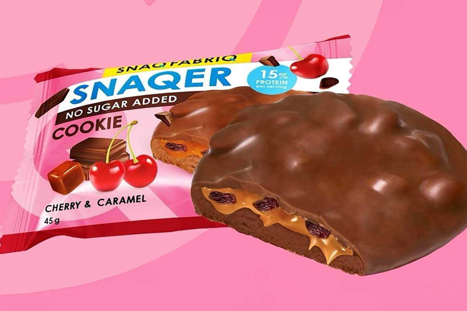 Bombbar Cherry Caramel Snaqer Cookie