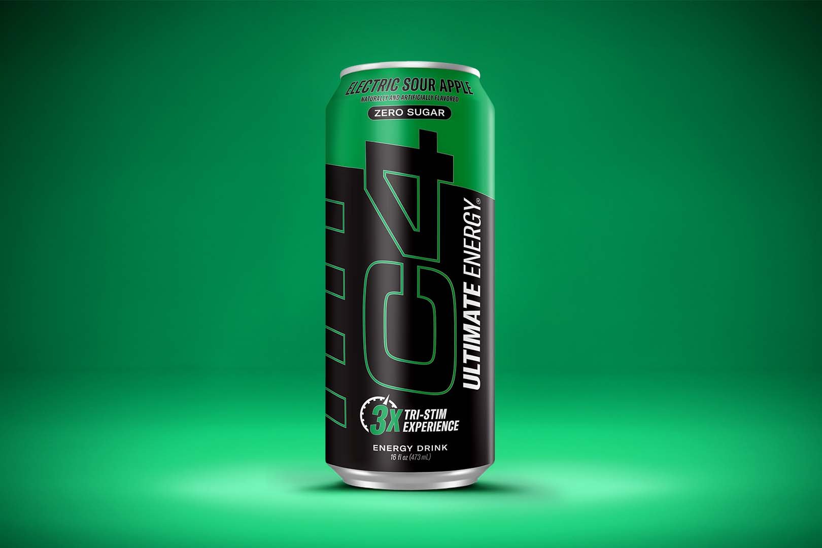 Electric Sour Apple and Limeade Cherry Bomb C4 Ultimate Energy Drink ...