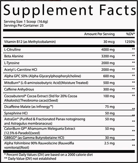 Frontline Formulations Manhattan Project Label