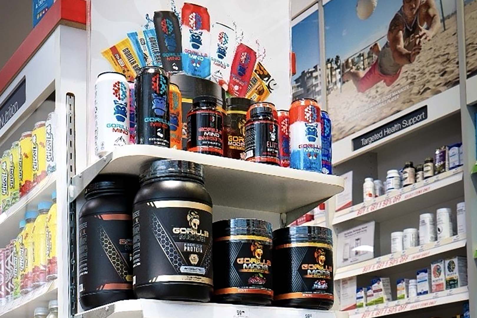 Gorilla Mind Adds Supplements To Its Gnc Lineup