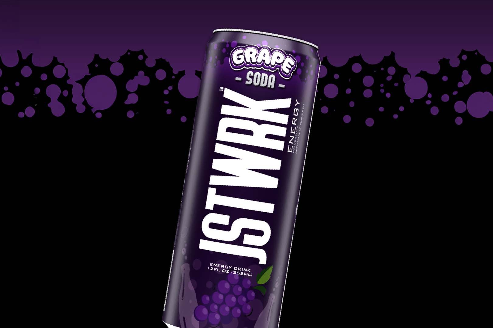 Grape Soda Jst Wrk Energy Drink