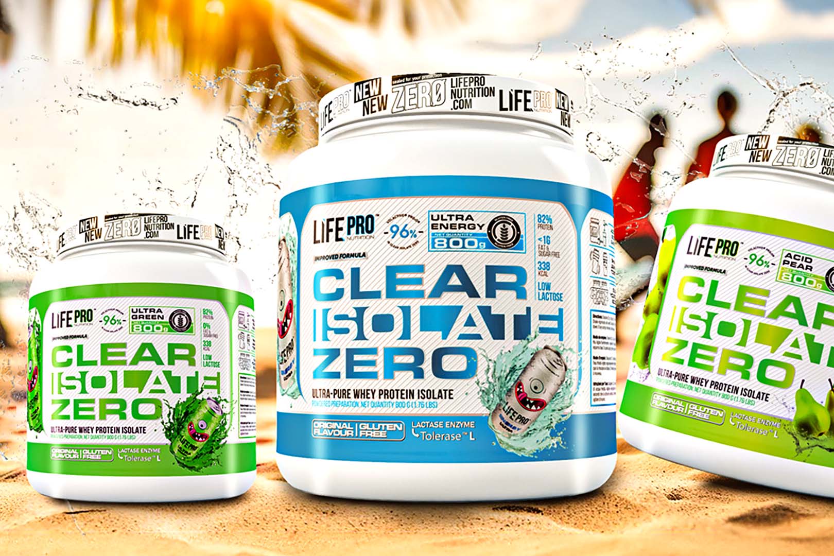 Life Pro Ultra Energy Flavors Of Clear Isolate Zero