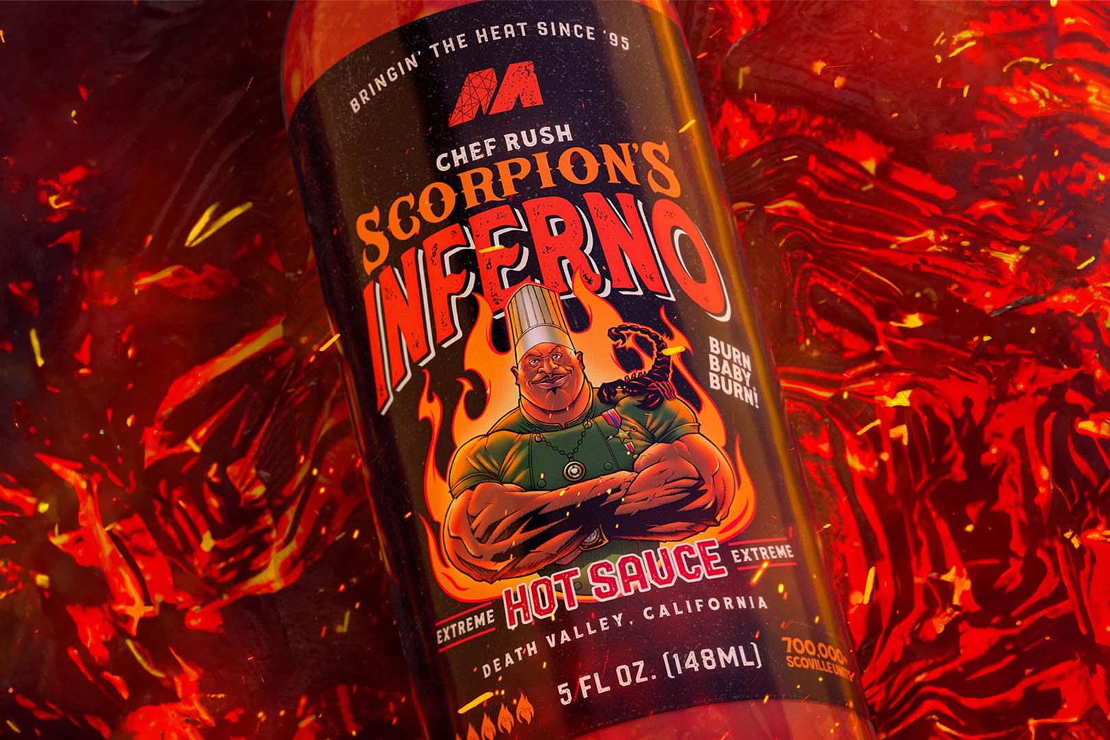 Muscletech Makes Chef Rushs Scorpions Inferno