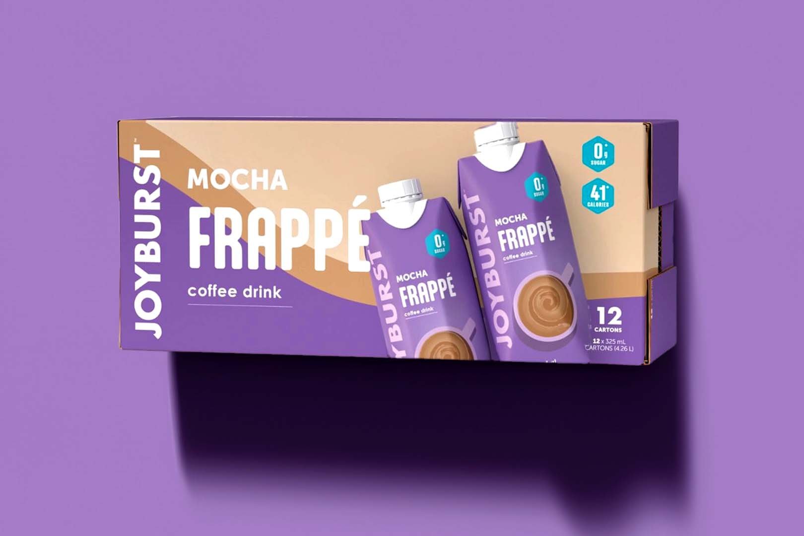 No Sugar Co reveals sugarless Mocha Frappe for its Joyburst line