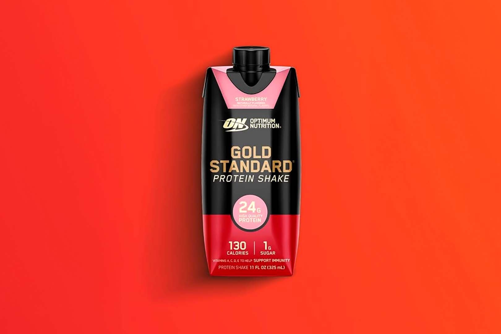 Optimum Nutrition Strawberry Gold Standard Protein Shake