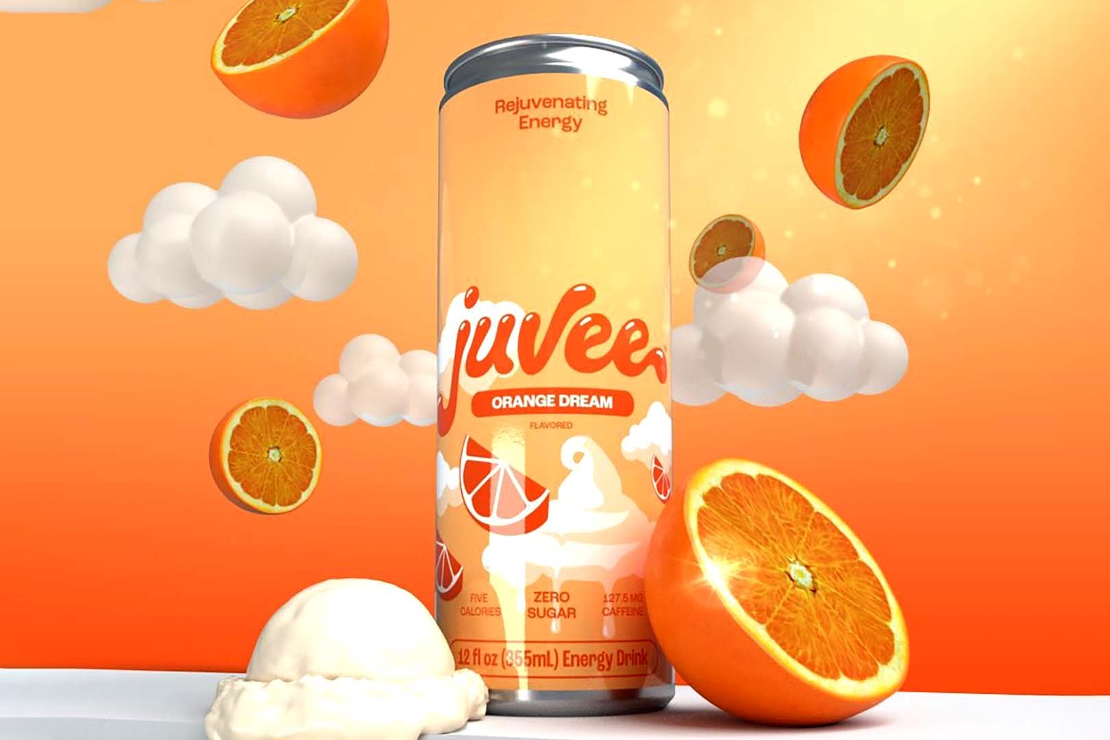 Orange Dream Juvee Energy Drink