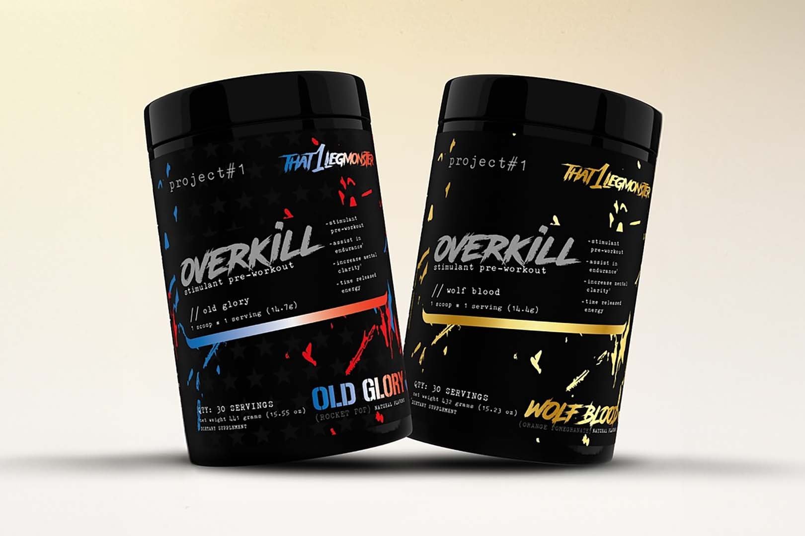 Project 1 Nutrition Overkill Pre Workout