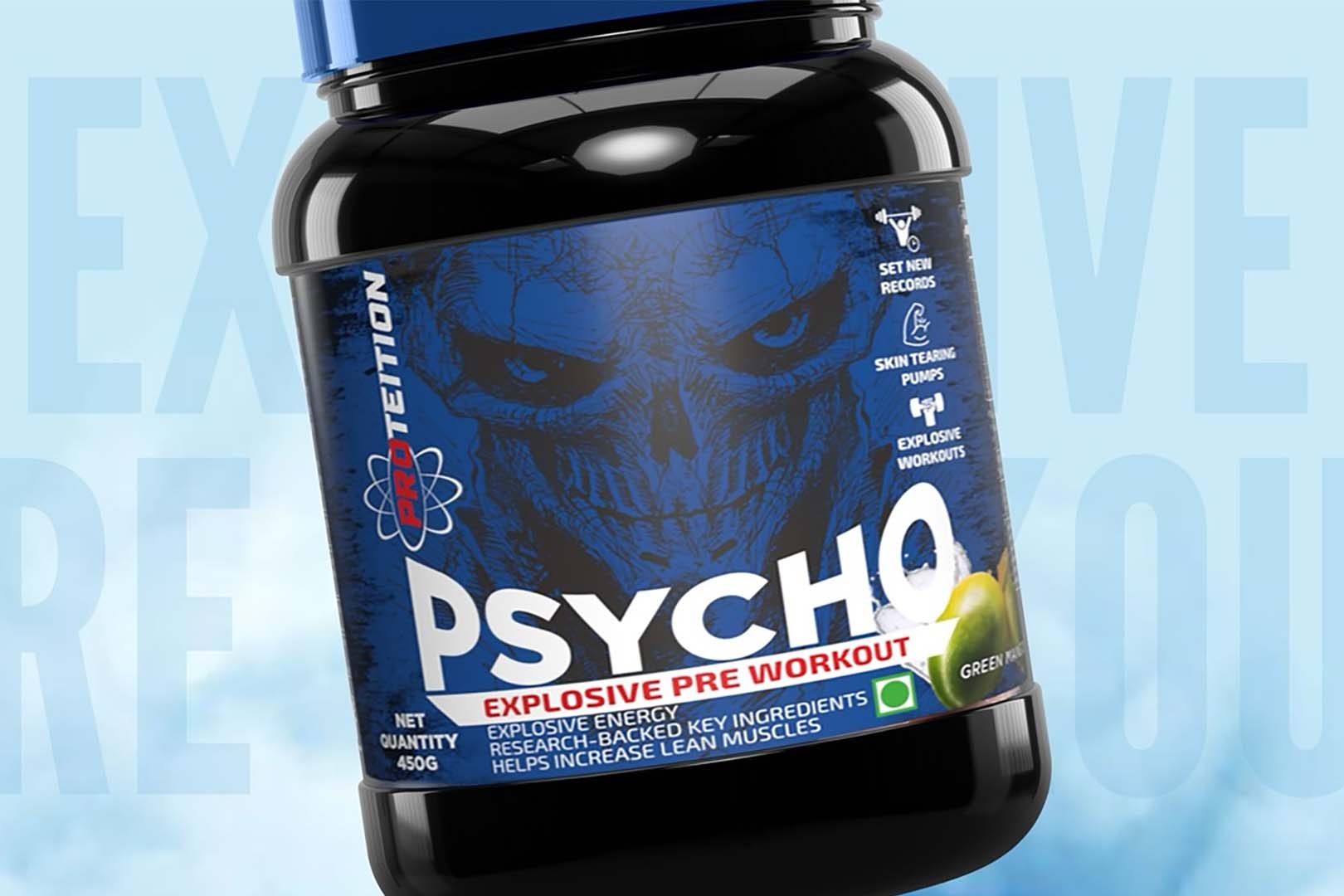 Proteition Previews Psycho Pre Workout