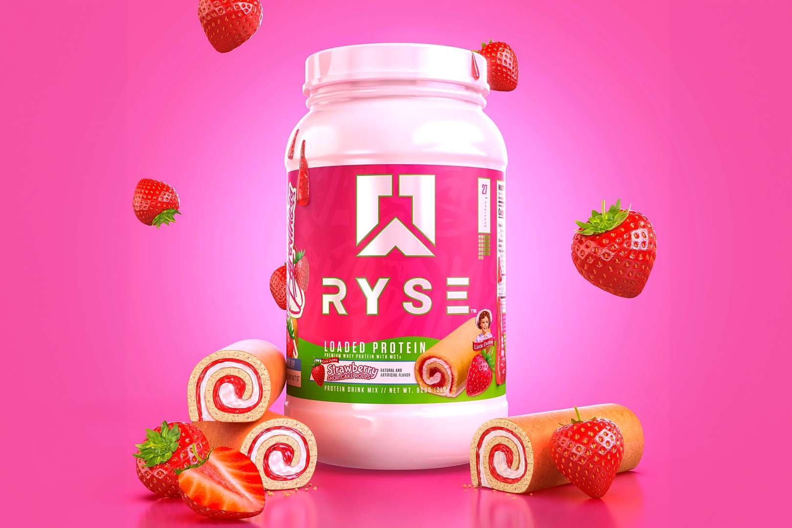 Ryse Little Debbie Strawberry Shortcake Loaded Protein