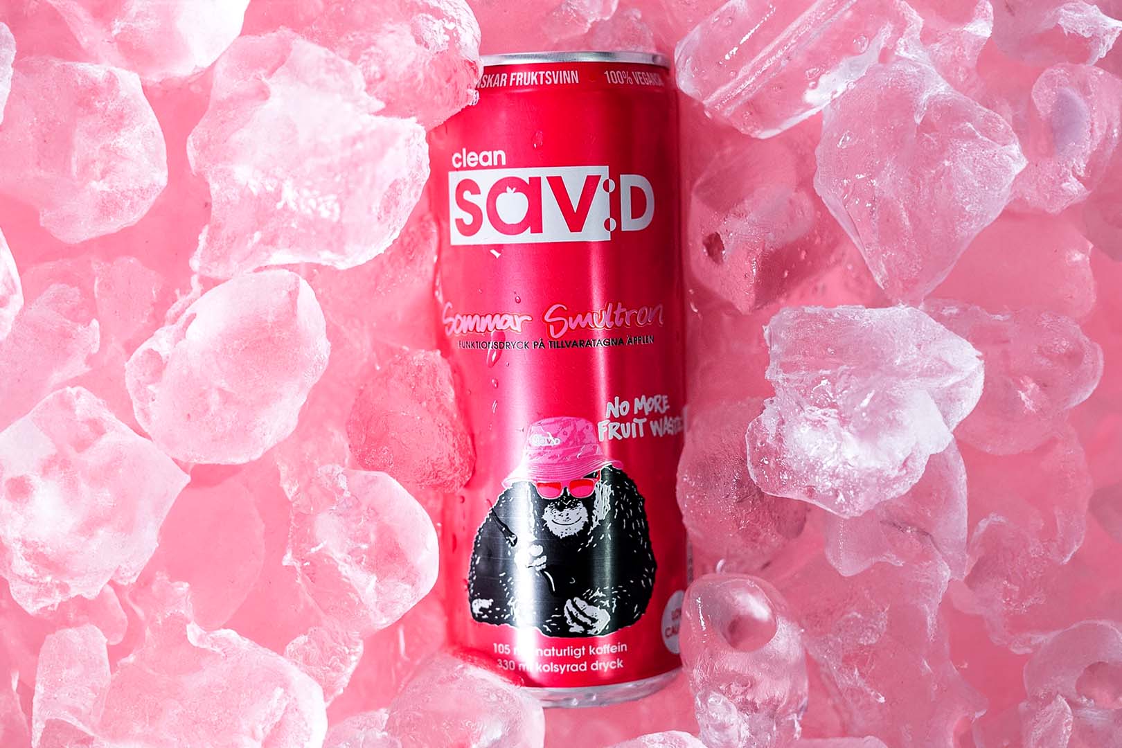 Summer Strawberry Clean Savd Energy Drink