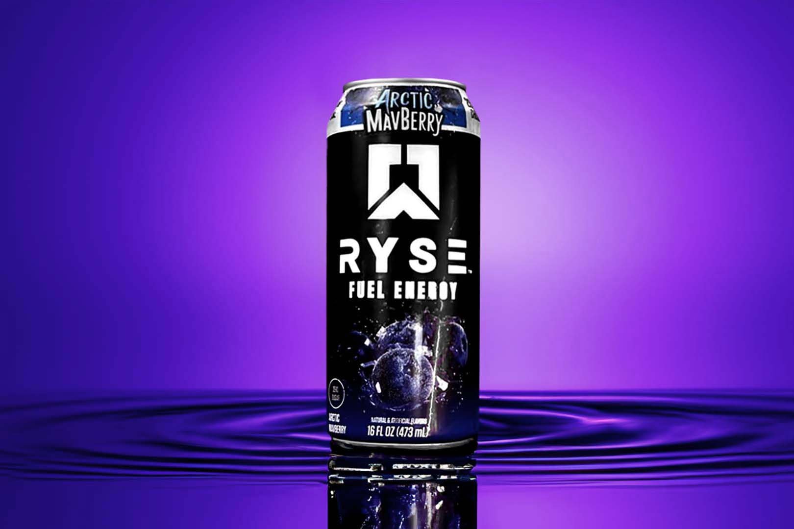 Arctic Mavberry Ryse Energy Drink