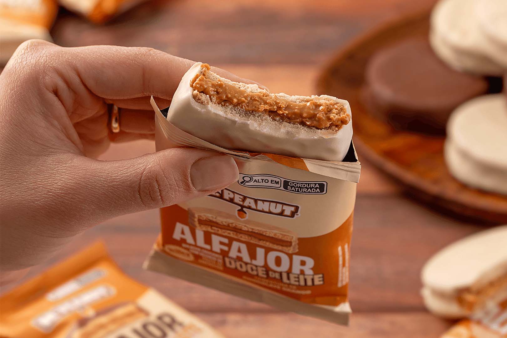 Dr Peanut Dulce Alfajor