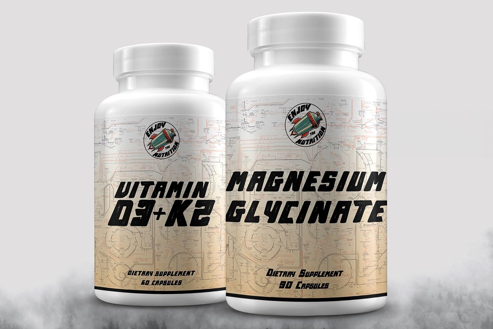 Enjoy The Nutrition Vitamin D3 And Magnesium