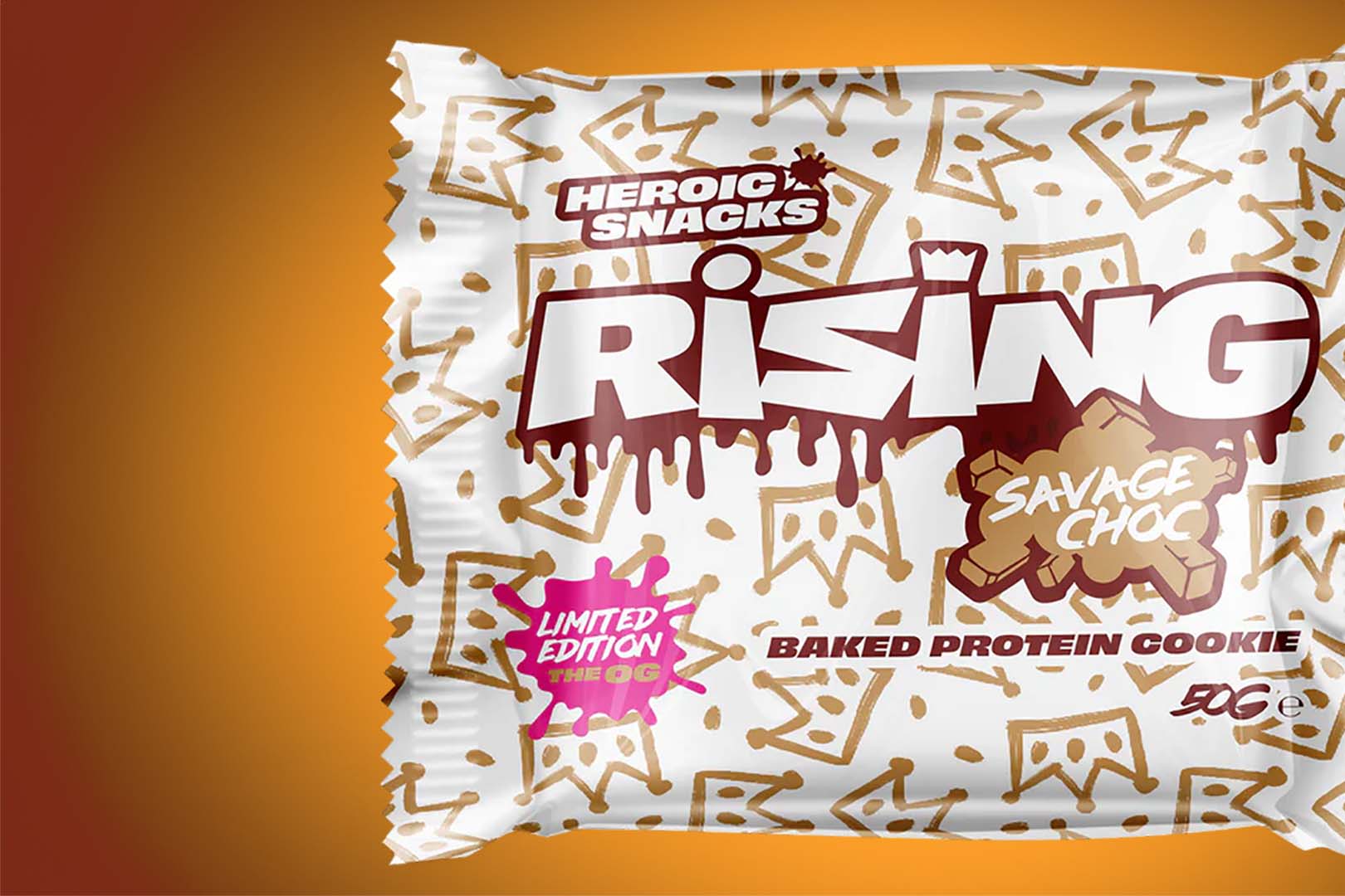 Heroic Snacks Rising Protein Cookie