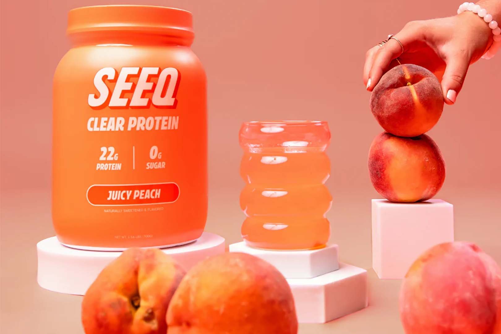 Juicy Peach Seeq Clear Protein