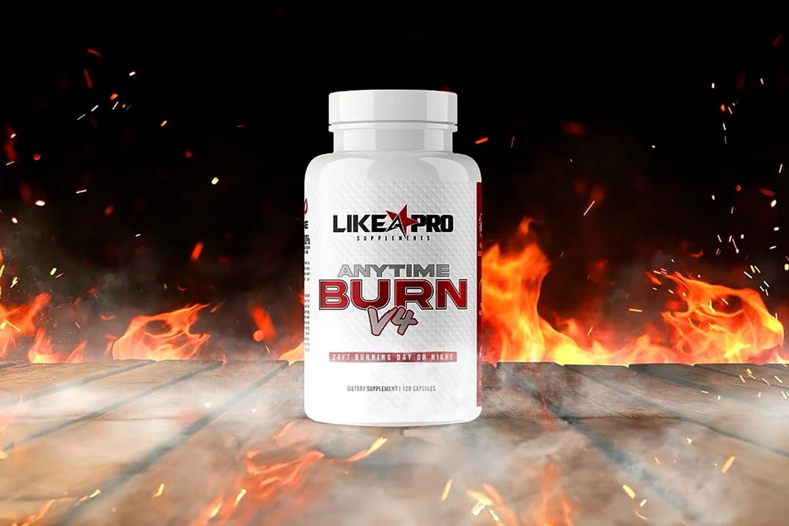 Like A Pro Supplements Anytime Burn V4