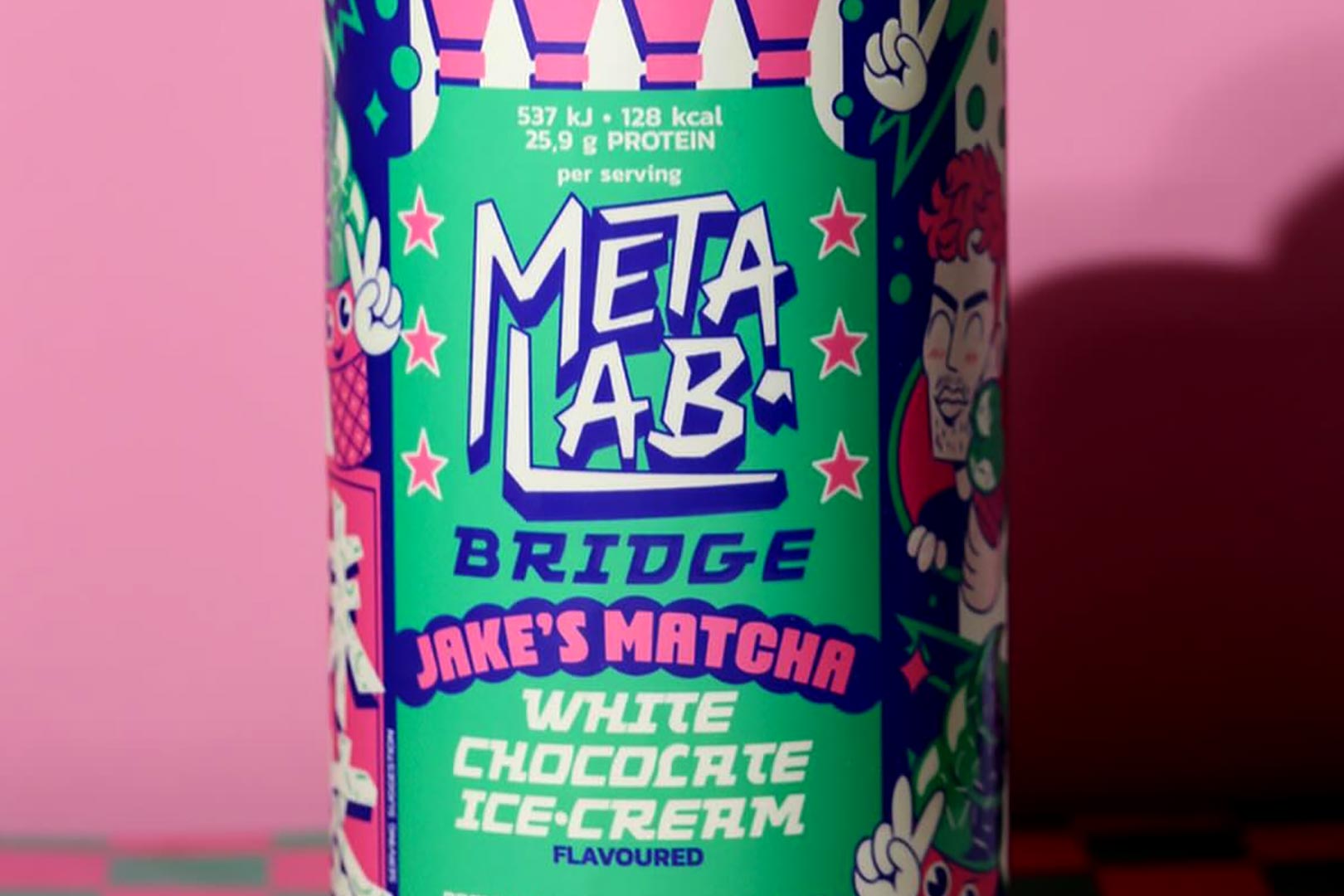 Metalab Jakes Matcha White Chocolate Ice Cream