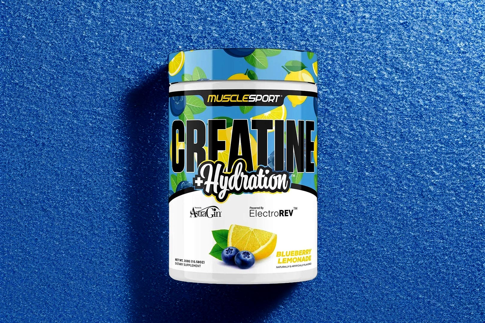 Muscle Sport Blueberry Lemonade Creatine Hydration