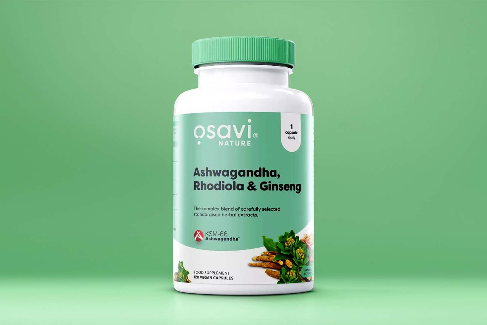 Osavi Ashwagandha Rhodiola Ginseng