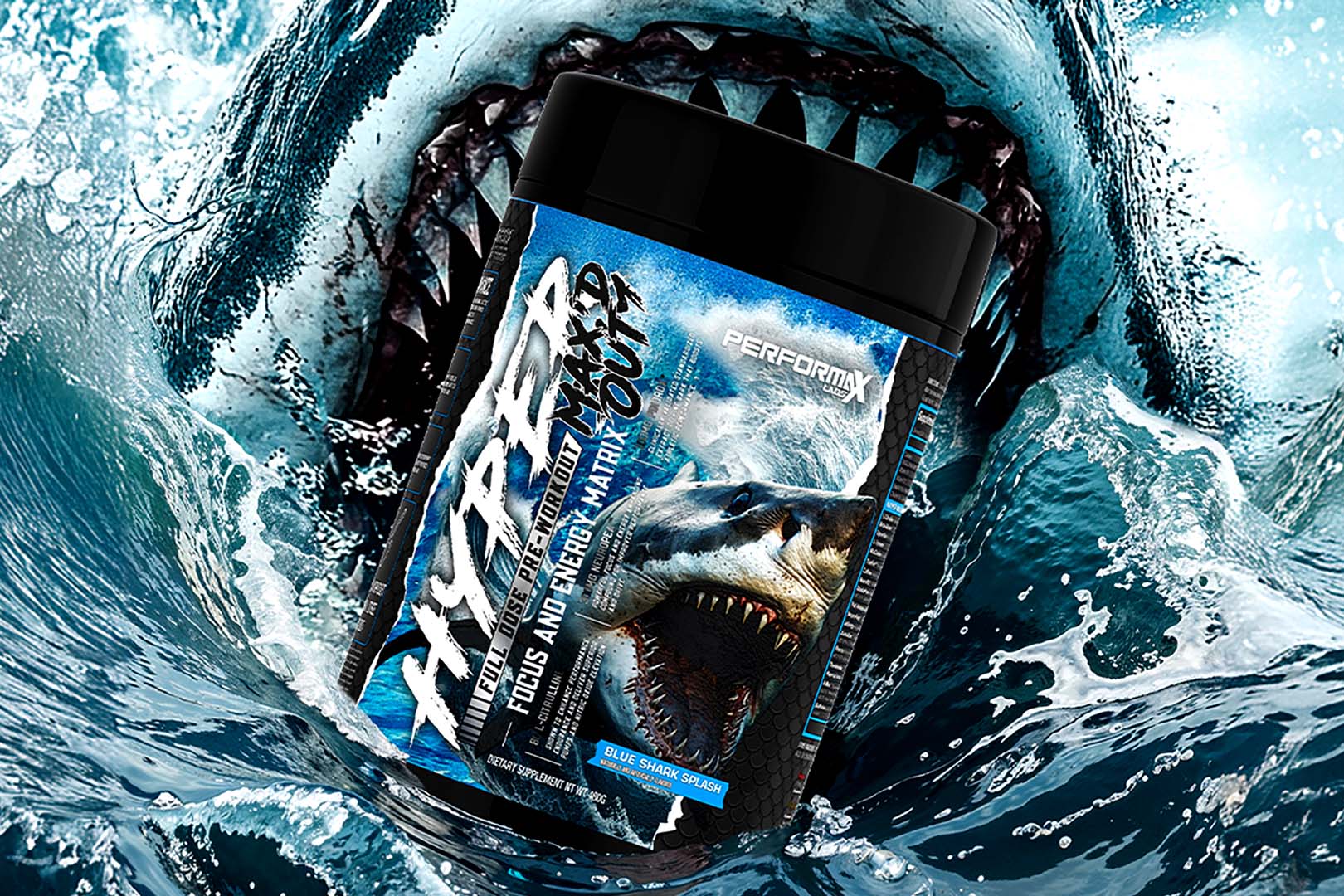 Performax Blue Shark Splash Hyper Maxd