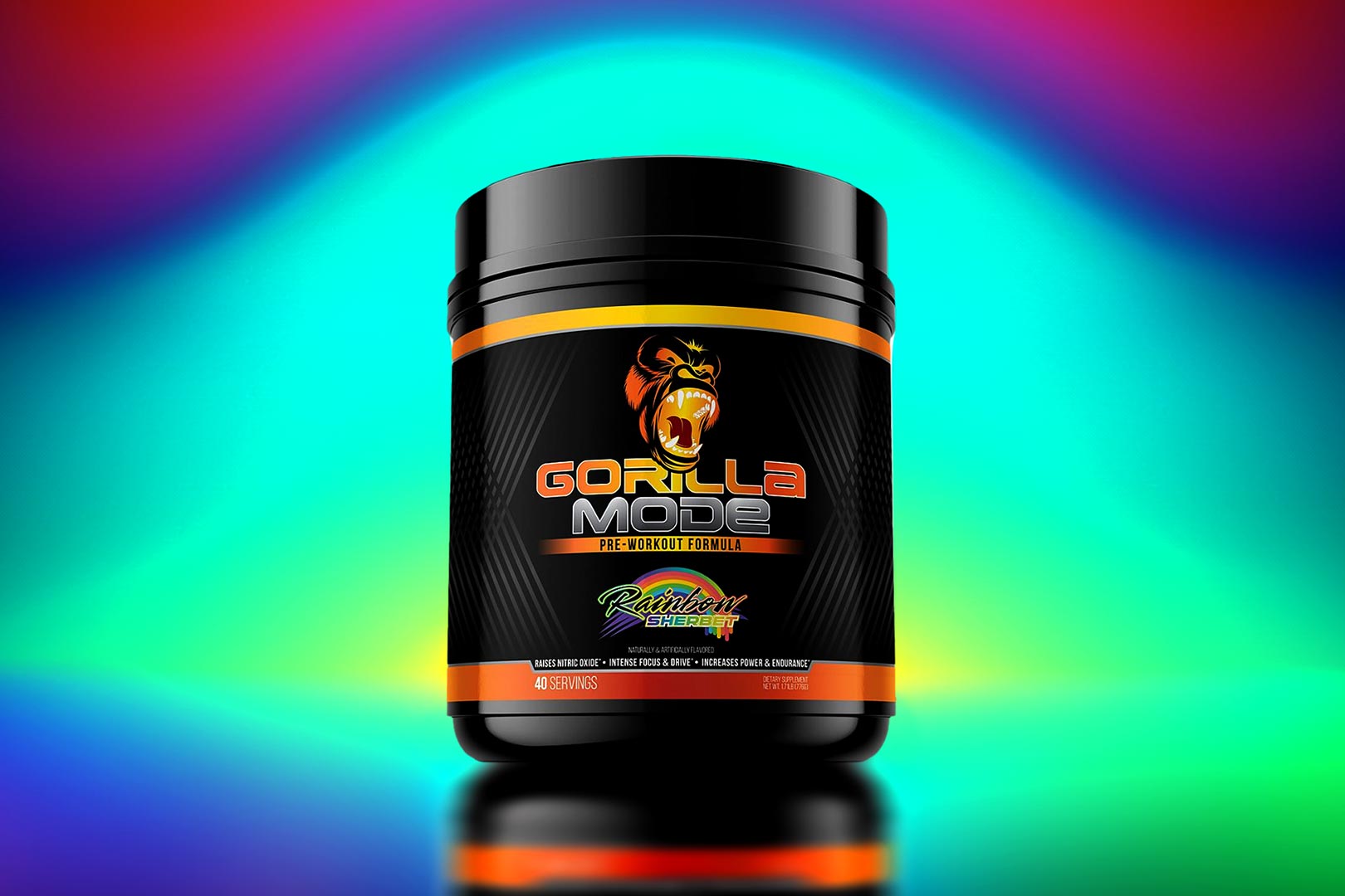 Rainbow Sherbet Gorilla Mode