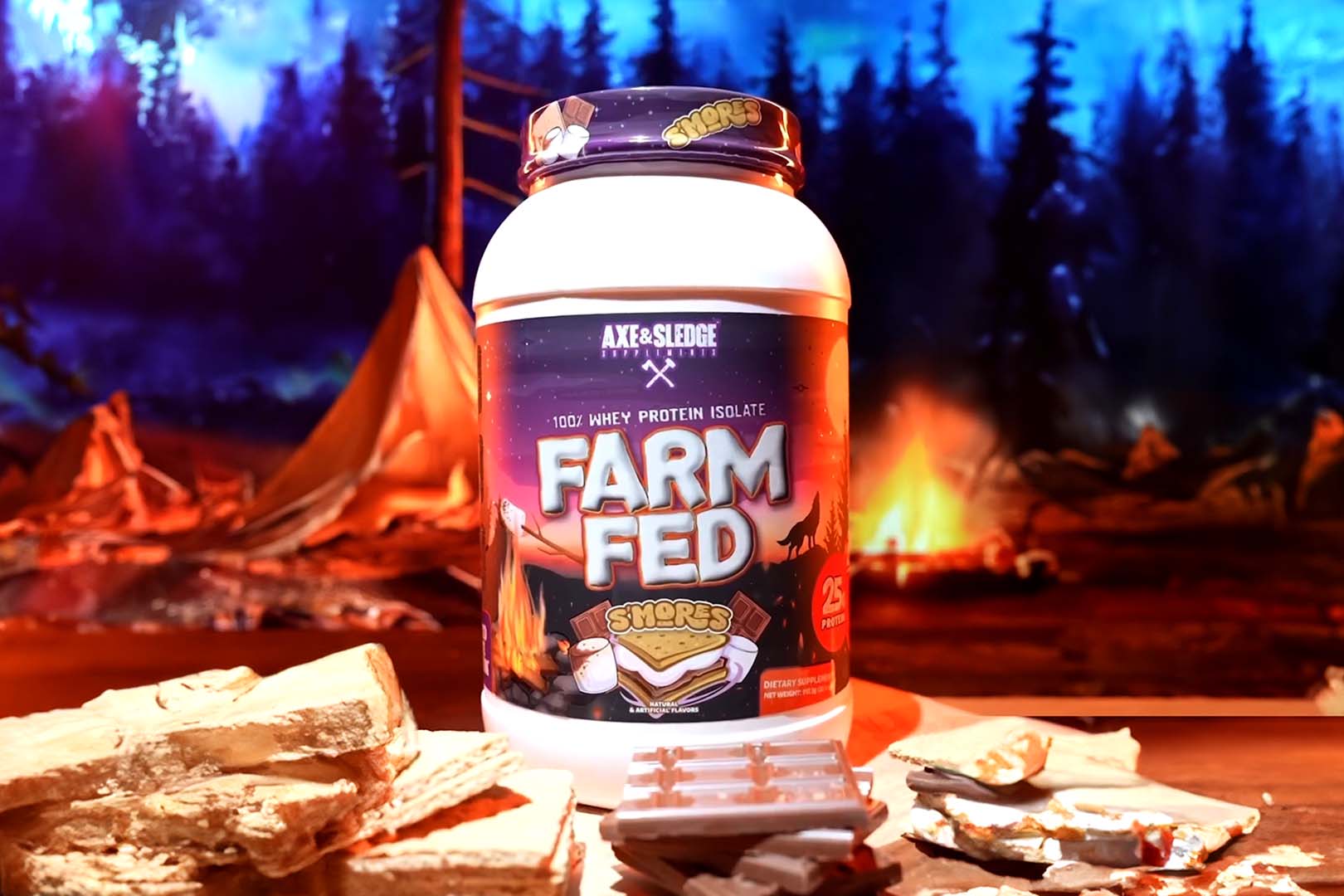 Return Of Axe Sledge Smores Farm Fed