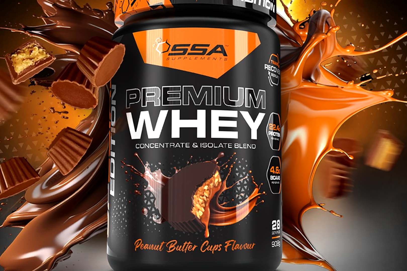 Ssa Nutrition Peanut Butter Cups Premium Whey