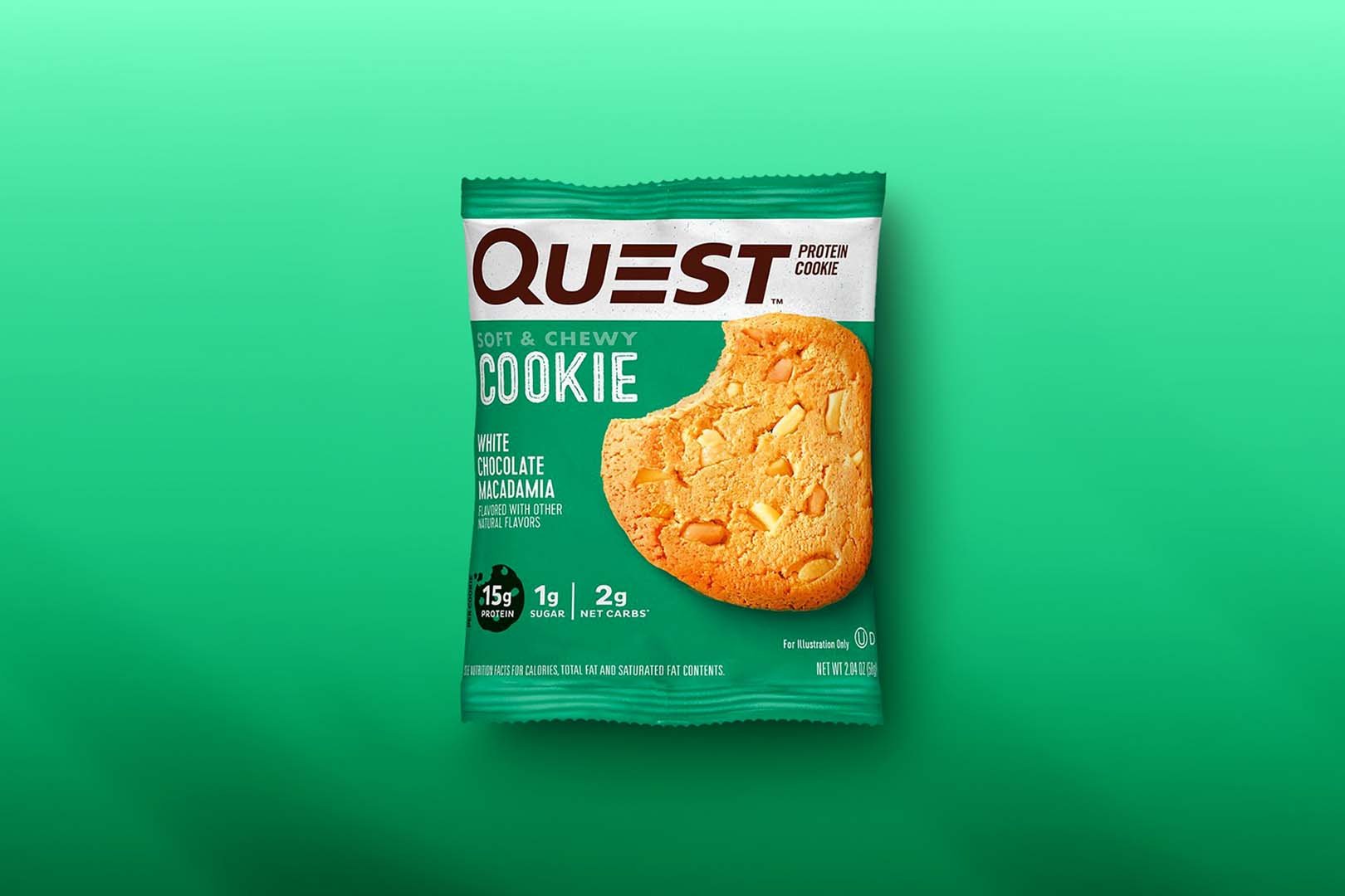 White Chocolate Macadamia Quest Cookie