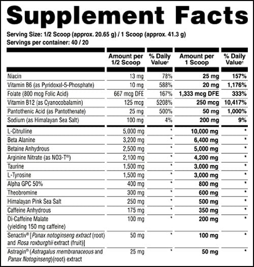 Apollon Nutrition Hooligan V7 Label