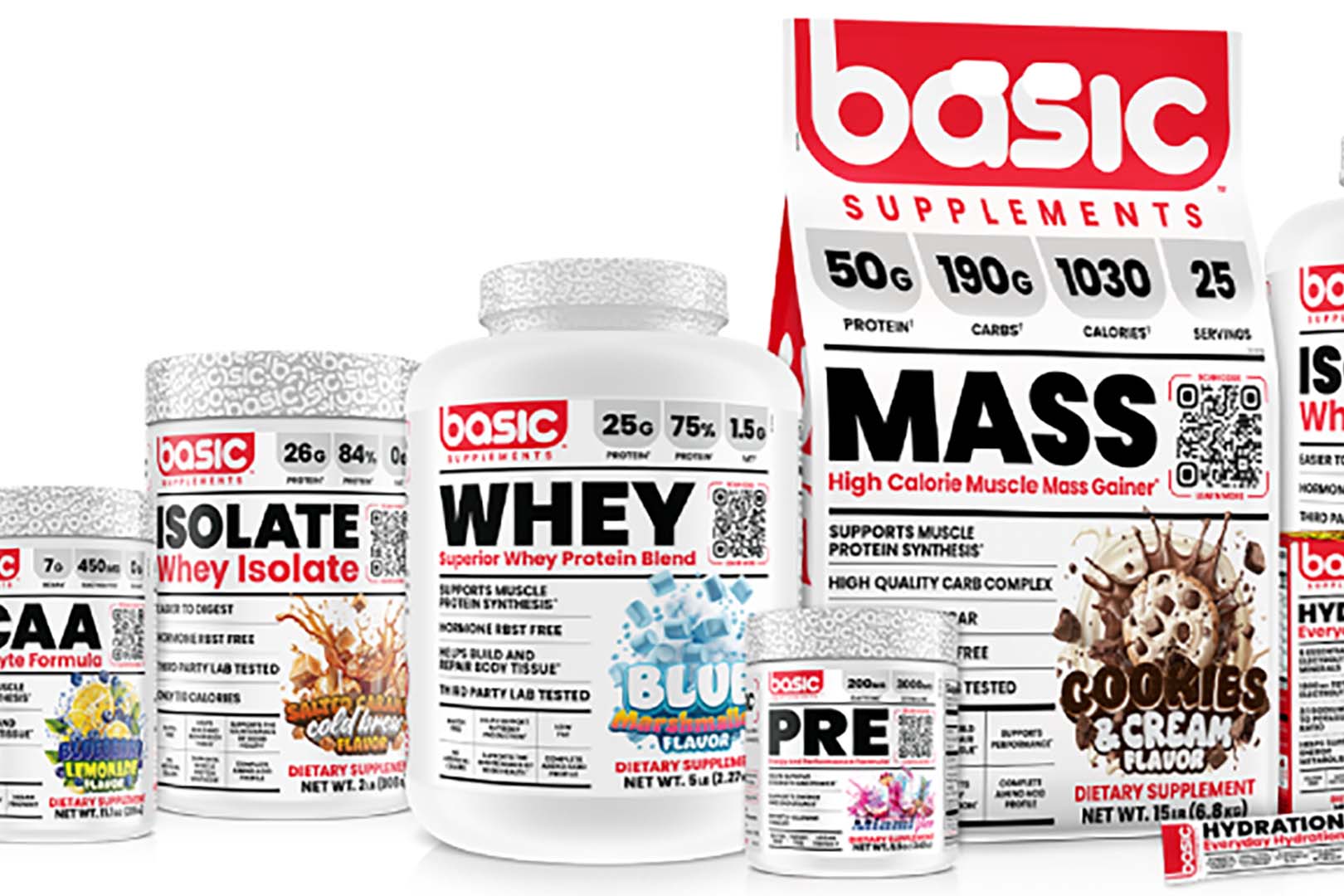 Basic Supplements Full Lineup