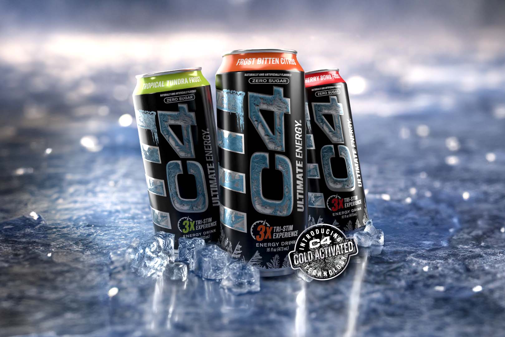 C4 Ultimate Energy Drink Frost Collection